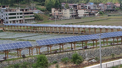 福建大田光伏農場(chǎng)與觀(guān)光項目