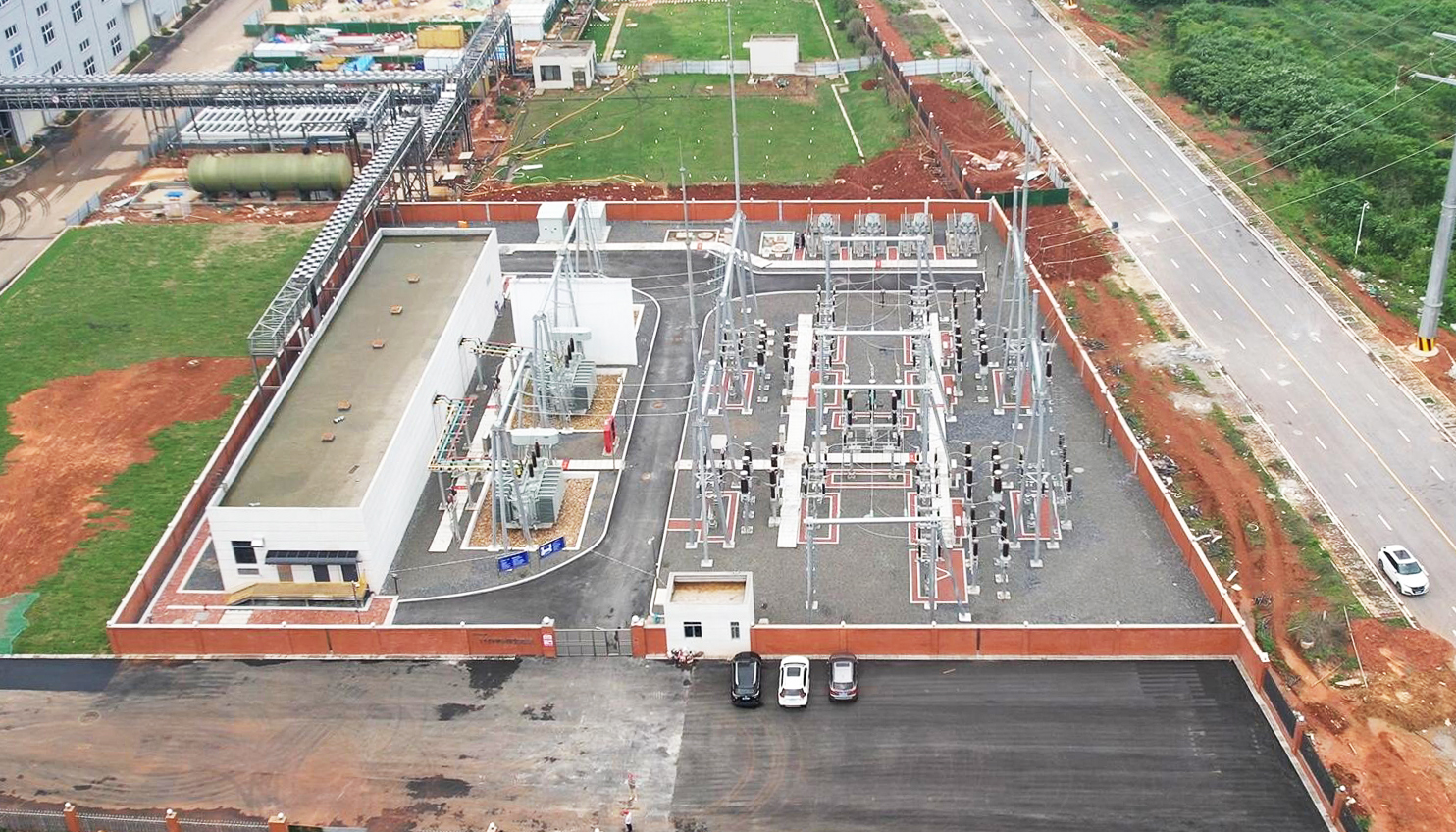 中偉新能源（中國）總部產(chǎn)業(yè)基地110kV變電站